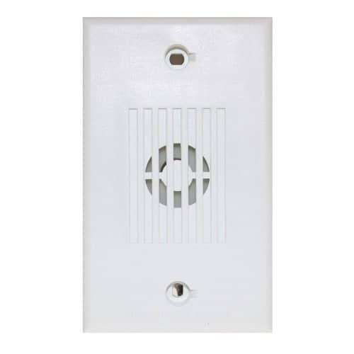 Eaton MIZ-24S-W MIZ Mini Horn, Wall, 24V, Temporal/Continuous, Indoor, White