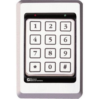 Keypad device with number keys on a white background