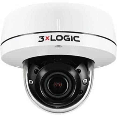 3xLOGIC VX-5M-OD-RIAW VISIX 5MP Dome IP Camera with Remote Focus (2.7-13.5mm)