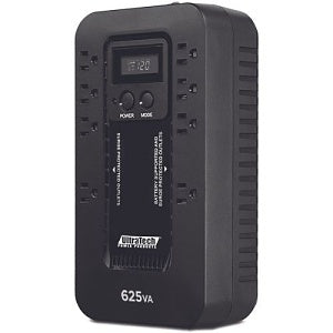 UltraTech 0E-625V8LCD2 650VA/390W Battery Backup Compact UPS with 8 Outlets; Standby (Replaces EN550)