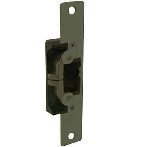 Adams Rite 7410-313 UltraLine Electric Strike for Wood Jambs in Dark Bronze