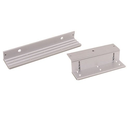 ADI PRO 0E-LZB6 LZ Mounting Bracket for 600 lb Magnetic Lock for In-Swinging Doors, Anodized Aluminum