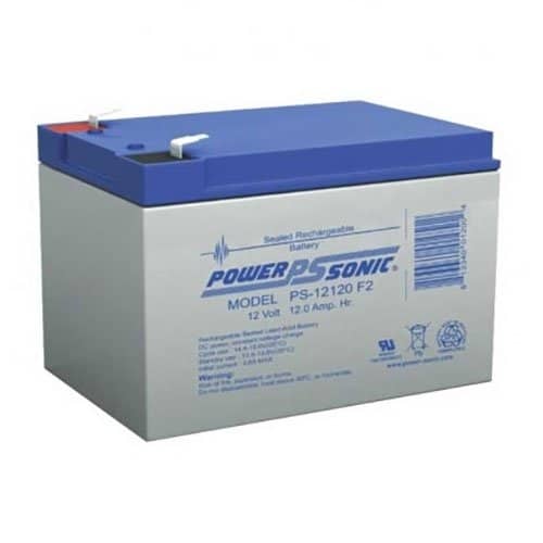 Fire-Lite BAT-12120-BP 12V 12Ah Sealed Lead-Acid Battery, 4-Unit Bulk Pack of BAT-12120