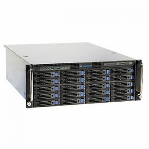 GeoVision UVS-VMS-I9U20-64A 64-Channel Hot Swap System, 20-Bay, Intel i9, 4U