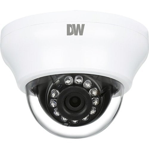 Digital Watchdog DWC-MD72DI28T MEGApix 2.1MP Indoor IR Dome IP Camera, 2.8mm Fixed Lens, White