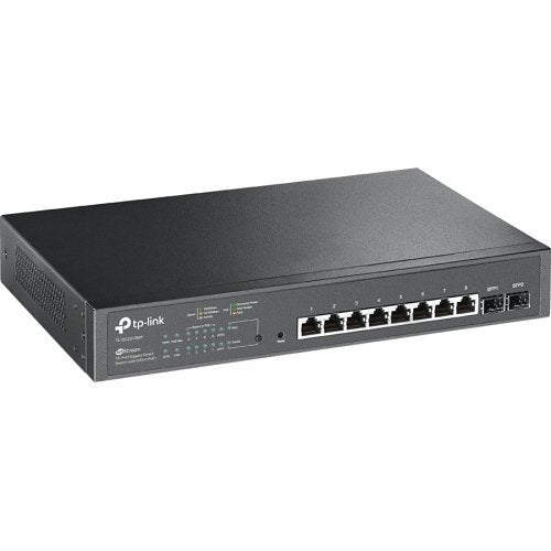 TP-Link TL-SG2210MP Jetstream 10-Port Gigabit Smart Switch with 8-Port PoE+