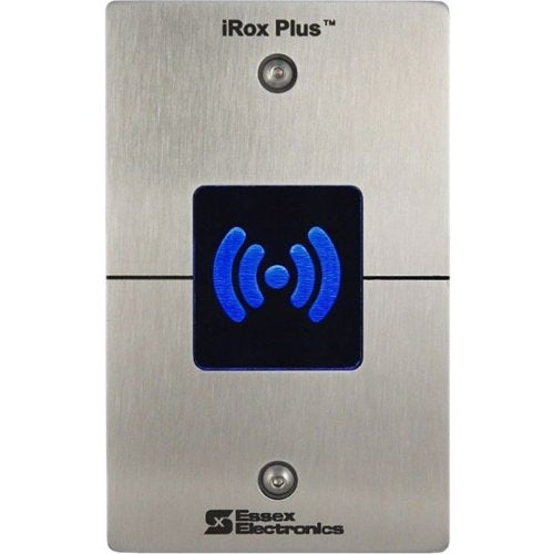Essex IRXP-2S iRox Plus Single Gang Dual Frequency MultiCLASS SE Reader, Stainless Faceplate