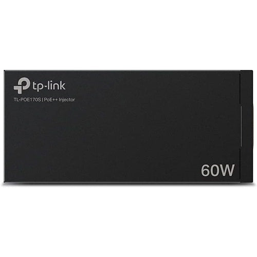 TP-Link TL-POE170S Gigabit Ports PoE++ Injector, 60W, Black