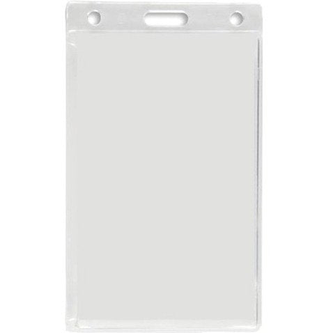 ADI PRO 0E-BHVERT7 Vertical EVA Badge Holder with Slot and Chain Hole, 25-Pack