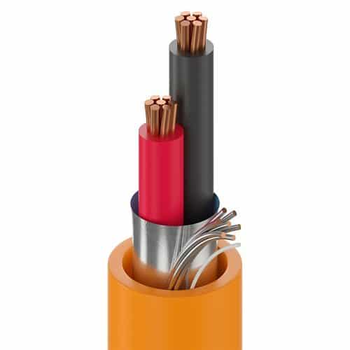 Belden 6500FE 877U250 Multi-Conductor Cables, 2 22AWG, FLRST FS FLRST SHLD