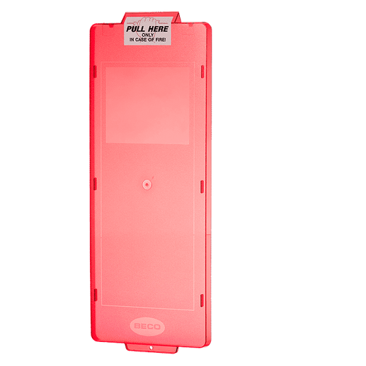 Brooks Equipment M2JCR Mark Ii Series Fire Extinguisher Cabinet Cover, Red, Small