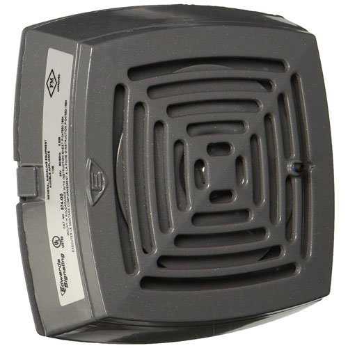 Edwards Signaling 870 Series Vibrating Horn, surface mount, heavy duty die-cast housing, 3.2 VA per lamp, ohm DC coil res, 12DC, 0.27A