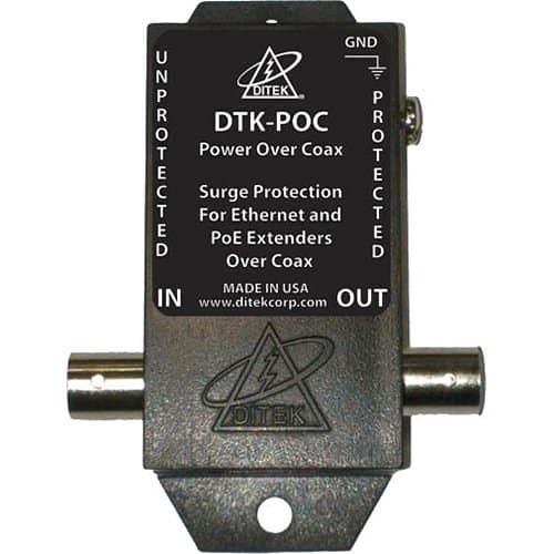 DITEK DTK-POC Power Over Coax Surge Protector