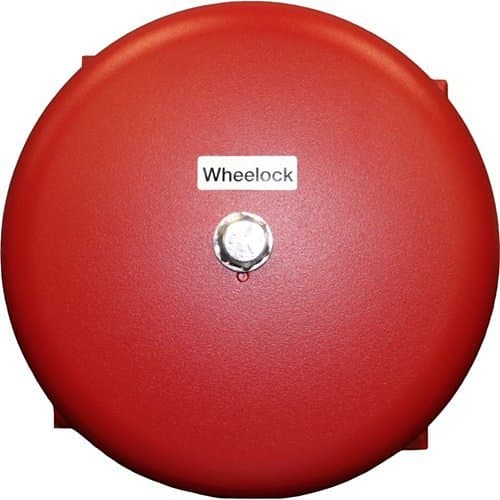 Eaton MB-G6-12-R Motor Bell, Vibrating, Indoor Outdoor, 12V DC, 6" Shell, Red