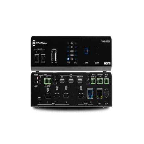 Atlona AT-OME-MS52W 5×2 Matrix Switcher with USB And Wireless Link