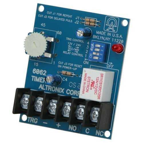 Altronix 6062 Multi-Purpose Timer Board