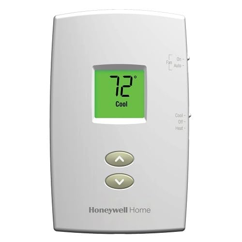 Honeywell TH1100DV1000/U Pro 1000 Vertical Non-Programmable Thermostat