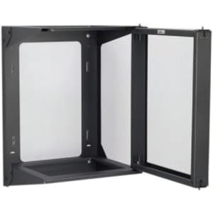 Eaton SB708193025FB Swing Gate Wall Mounted Equipment Rack, 19" Panel Mount, Flat Black Powder Coat