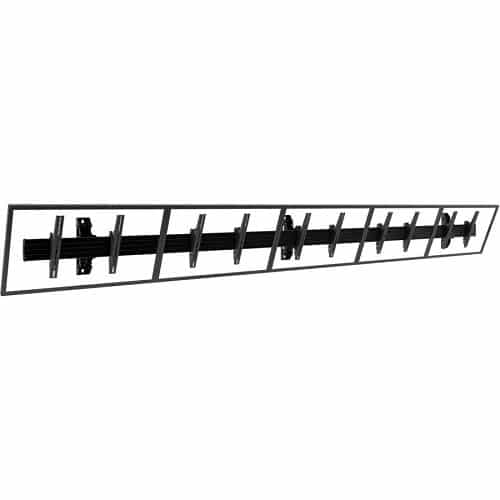 Chief LWM5X1U Fusion Large 5 x 1 Menu Board Wall Mount for 40-55" Screens