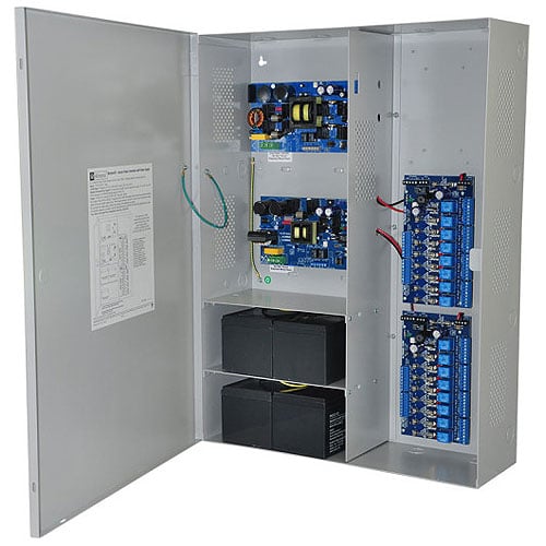 Altronix Maximal75K3 Access Power Controller with Power Supply Chargers, 16 Fused Relay Outputs, BC800 Enclosure