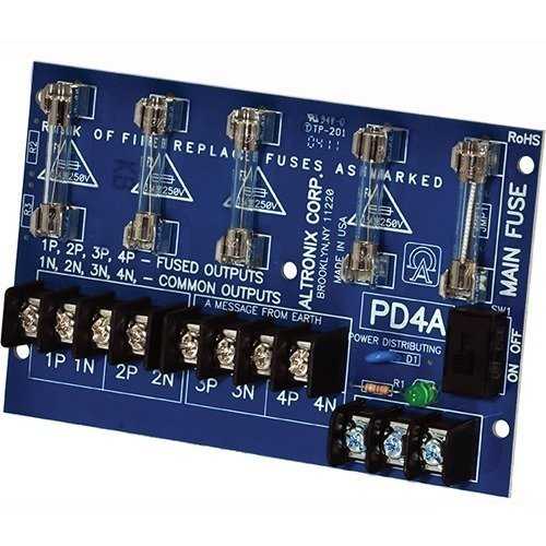 Altronix PD4 Power Distribution Module