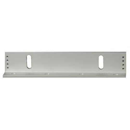 Alarm Controls AM6320 5/16" Fixed Single Bracket for 1200 Series Single Magnetic Lock, 10-1/2"L 1-1/2" 1", Clear Anodized