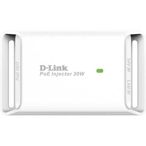 D-Link POE Injector 30W on a white background