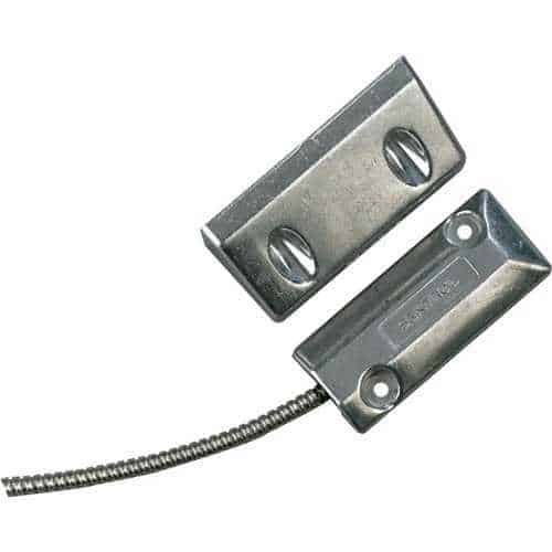 Heavy-duty magnetic contact switch on a white background