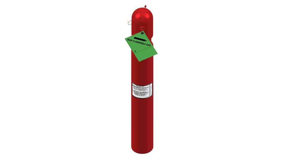 Amerex 03817 Nitrogen Cylinder 23 ASY RD