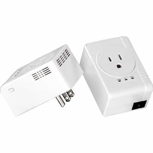 TRENDnet TPL-407E2K Powerline 500 AV Adapter Kit With Built-In Outlet