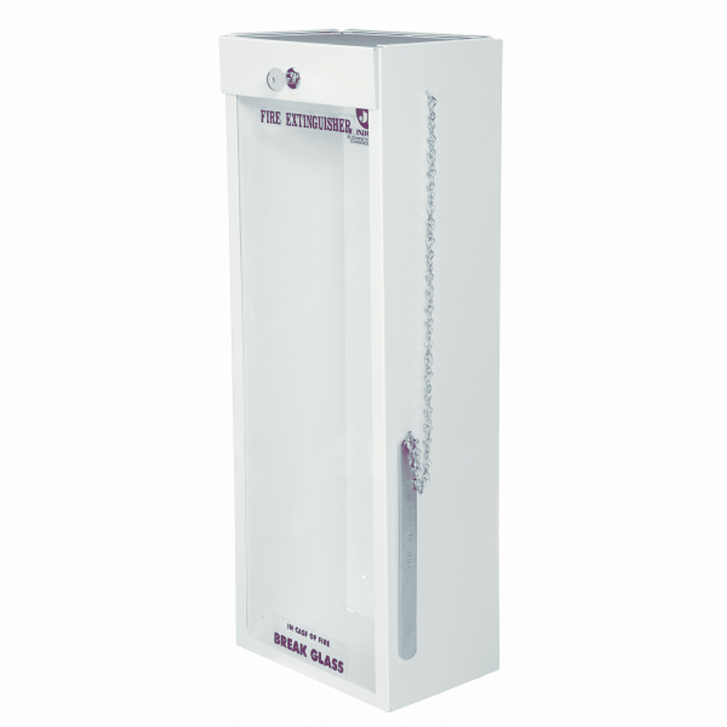 JL CLASSIC Surface-Mount Fire Extinguisher Cabinet- 9363Z30 W 10-1/2" x  H 29-3/4"  x D 8-1/4"
