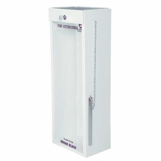 JL CLASSIC Surface-Mount Fire Extinguisher Cabinet- 9363Z30 W 10-1/2" x  H 29-3/4"  x D 8-1/4"