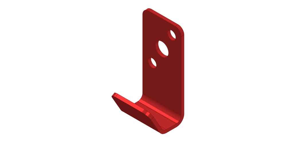 Amerex  01007-P006 816 Wall Bracket RD pack of 6