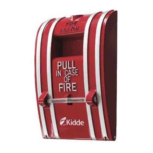 Kidde K-270A-SPO Single-Action Pull Station 30VAC 60VDC, Wire Leads, Single-pole, N/O