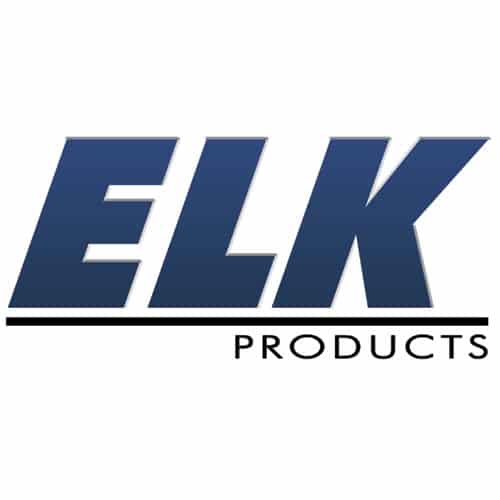 Logo of ELK Products on a white background