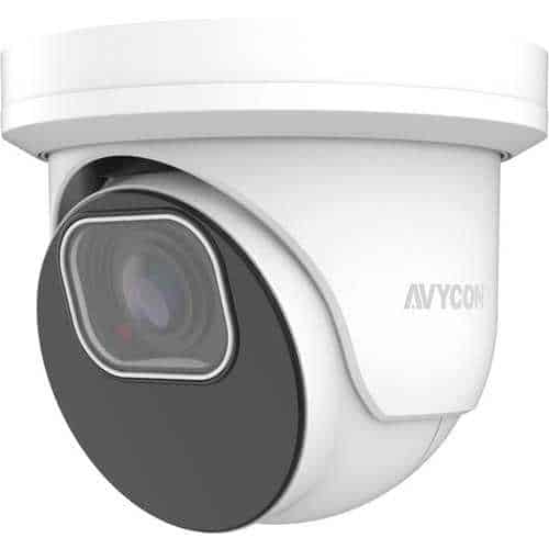 AVYCON AVC-NLE51M 5MP Outdoor IR Dome IP Camera, 2.7-13.5mm Lens, White