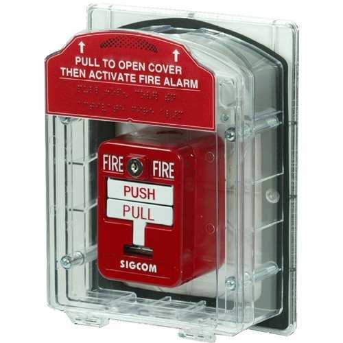 SigCom ST-FRC01 SENTRY Manual Pull Station Front Cover Kit