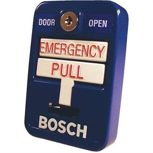 Radionix FMM-100DAT2CK2-B Manual Station, Double Action, Blue