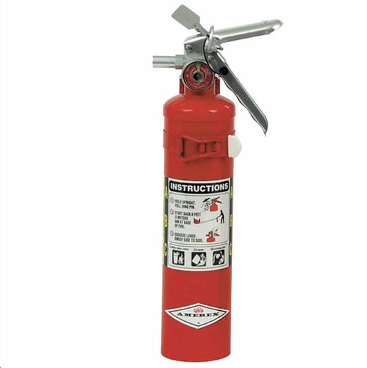 Amerex B417T 2.5lb ABC Dry Chemical Extinguisher with Vehicle Bracket