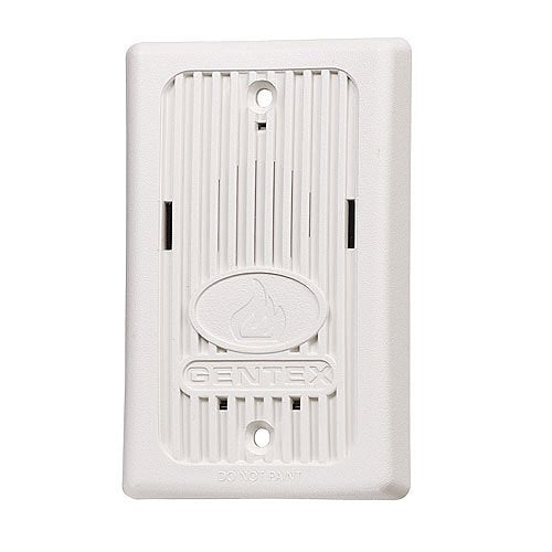 Gentex GX93-W GX93 Series 12VDC/24VDC Mini-Horn, White