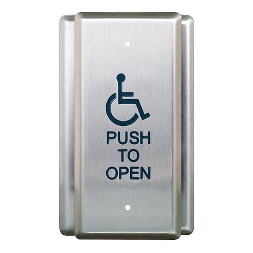 Camden CM-35-4 Single Gang Push Plate Switch
