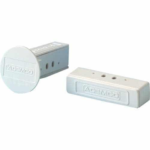 Honeywell Home 7940WH Surface Mount Universal Magnetic Contact with Screw Terminals, 2" Gap, SPST, White