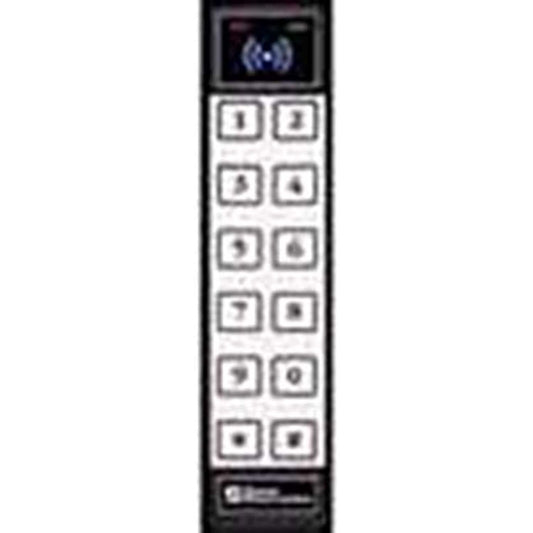 Essex TPX-26S T-Prox Narrow HID Proximity Reader with Wiegand Keypad, Stainless Overlay