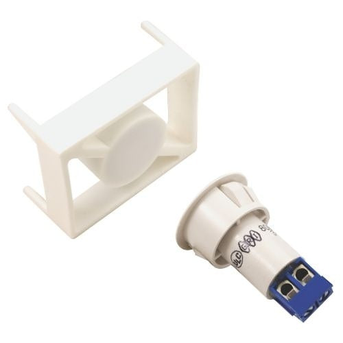 GRI 8080-TMC-W Door Channel Magnet with 3/4” and 1” Recessed Switch, 10 pack
