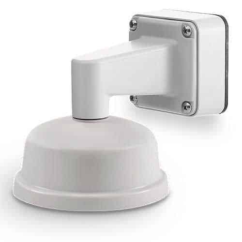 IDIS CID-WMT-W Wall Mount with Junction Box and Mounting Cap for ConteraIP Indoor Dome Camera, White