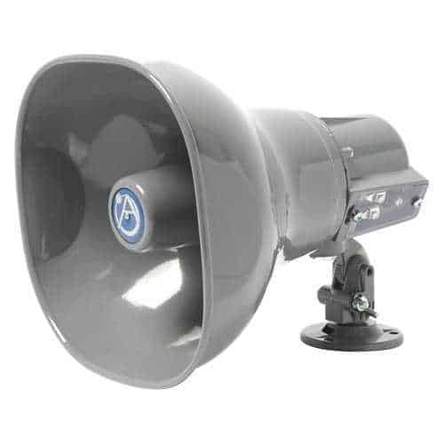 AtlasIED AP-15T Horn Speaker with 15-Watt 25V, 70V, 100V Transformer