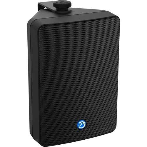 AtlasIED SM63T-B 6.5" 2-Way All Weather Speaker with 32-Watt 70V/100V Transformer, Black