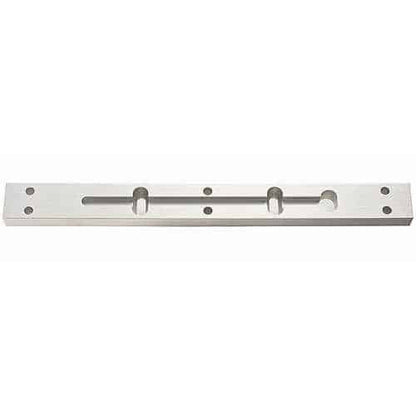 Alarm Controls AM3300 Single Drop Down Plate, 1/2" Spacer for 600LB Lock, Clear Anodized