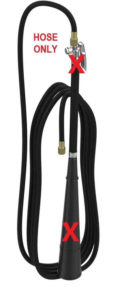 Amerex 09545 Hose Assembly C02 1/2 X 40 FT