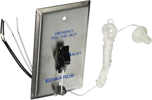 Edwards Signaling CFA Series, Emergency Pull Cord Switch, 125V: 3A AC, 0.5A DC